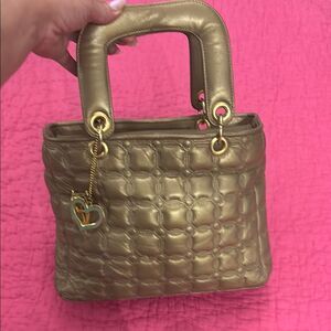 Colini Handbags Gold Quilted genuine leather Handbag